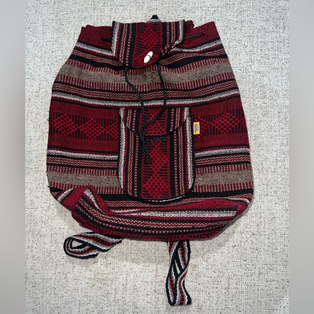 Red and Black Women's Bag